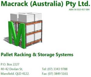 Pallet racking Queensland